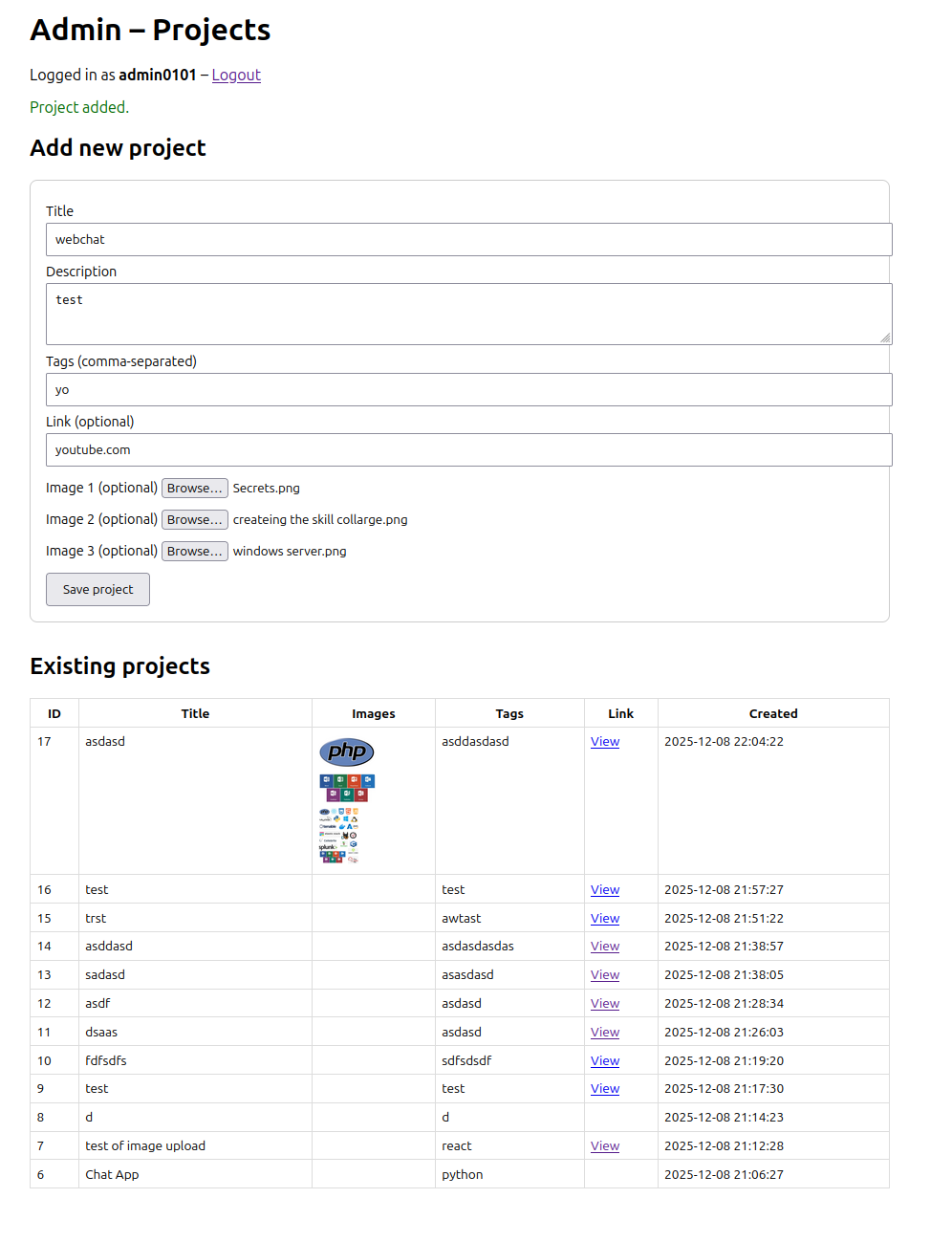 Building jackbellportfoilo.com screenshot 1